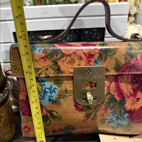 Patricia Nash  NWOT Multicolor Floral Satchel and Crossbody